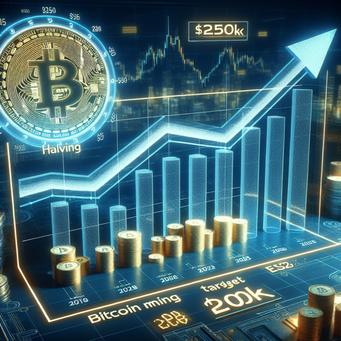 Bitcoin mining CEOs agree on $250k price target for 2028 halving - CryptoSlate