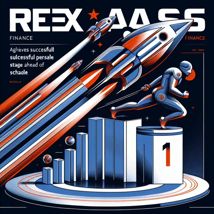 New RWA Project Rexas Finance (RXS) Sells Out 7th Consecutive Presale Stage Ahead of Schedule - The Manila Times