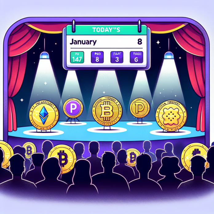 Top Crypto Gainers Today Jan 08 – Polkastarter, PAID, Fasttoken, Pax Gold - Inside Bitcoins
