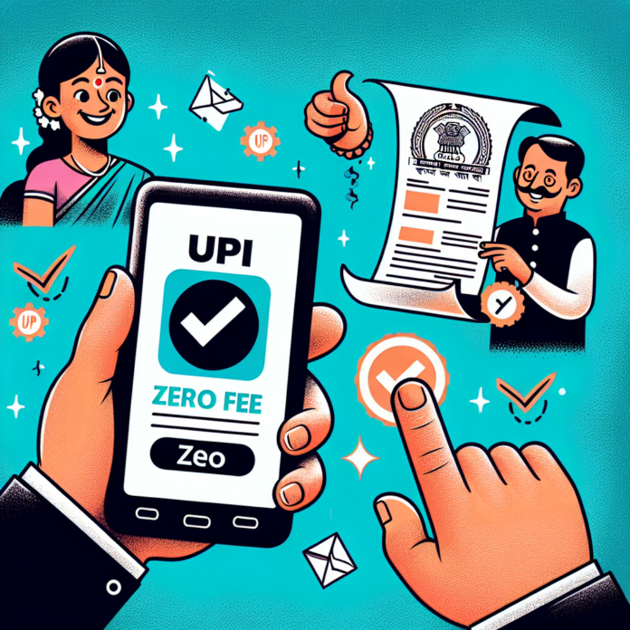 Policy of ‘No Fee’ on these UPI transactions for consumers to continue as Union Government launches this incentive scheme - MSN