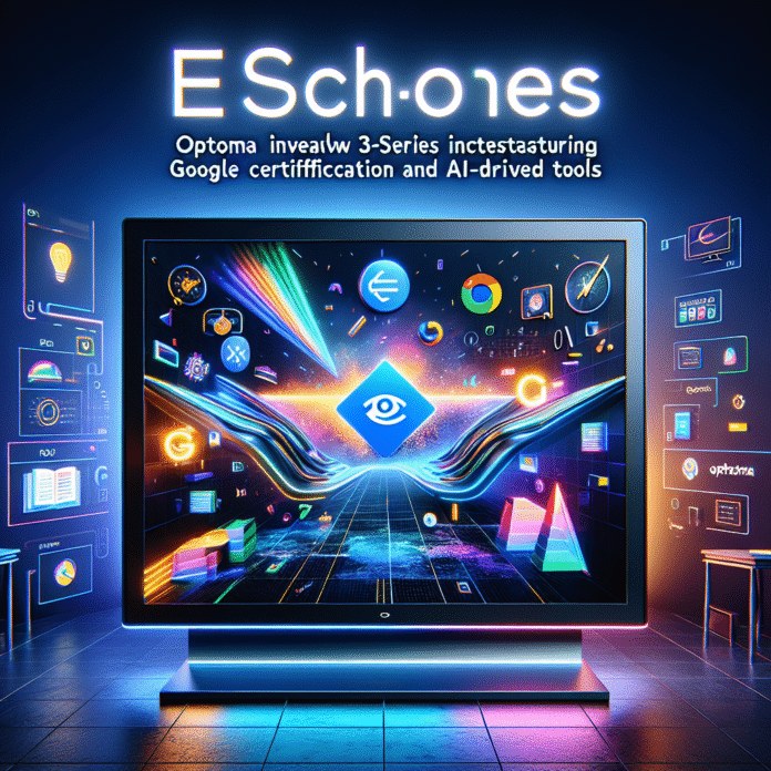 Optoma Announces Launch of the New 3-Series Interactive Displays with Google Certification and AI-Enabled Tools - eSchool News