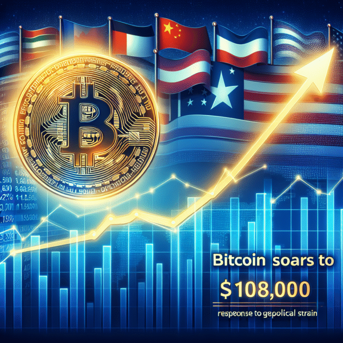 Bitcoin Surges 10% to $108,000 Amid Geopolitical Tensions - AInvest