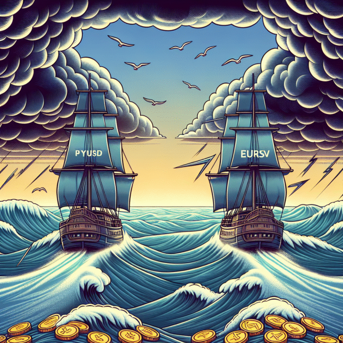 Despite Stablecoin Boom, PayPal’s PYUSD and SocGen’s EURCV Struggle to Gain Traction - CryptoPotato