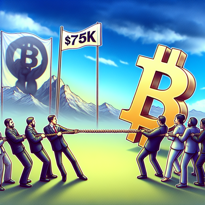 Bitcoin’s Tug of War at $75K Leaves Traders Bruised; Analyst Eyes $85K by Late April - Bitcoin News